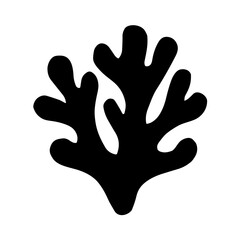 Obraz premium Seaweed Silhouette