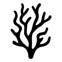 Obraz premium Seaweed Silhouette