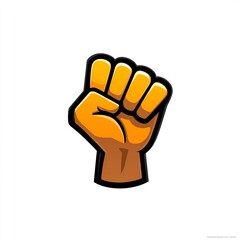 Raised fist emoji showing strength