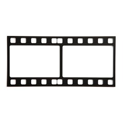 movie film strip outline 