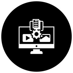 Content Management Icon
