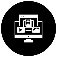 Digital Content Icon