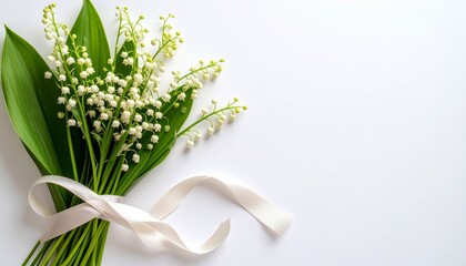 スズランとリボン