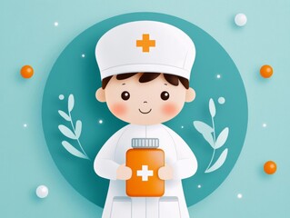 Generate an infographic concept explaining the steps to take when a child gets sick and is covered by insurance