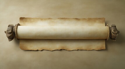 Antique scroll illustration
