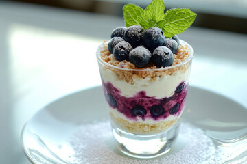 yogurt with berries