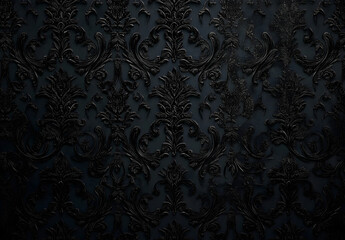 Dark, intricate patterns with gothic damask design, texture, old, gothic