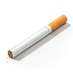 cigarette isolated on white background