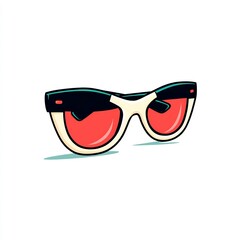 Sunglasses Shop Logo with Stylish Frames