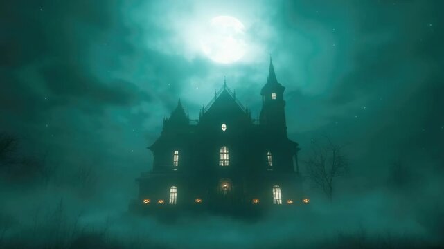 Halloween day concept. Trick or treat and dance with the monsters tonight.