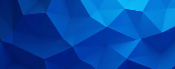 Modern digital art design of polygonal blue texture , digital, geometry, modern