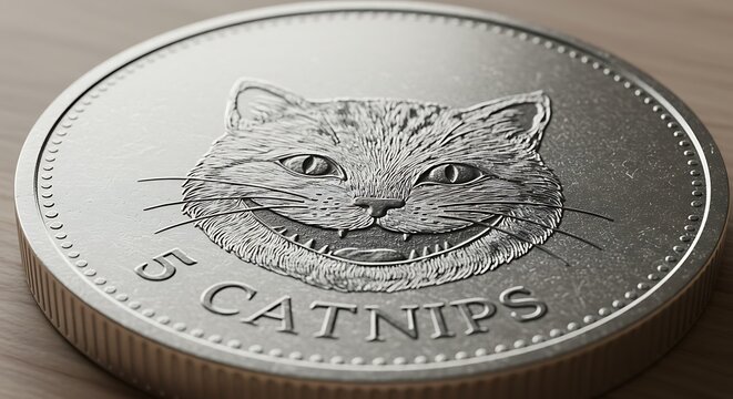 Silver Cat Coin