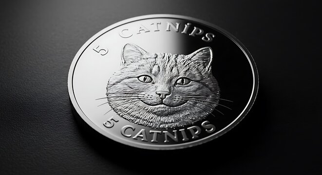 Silver Cat Coin