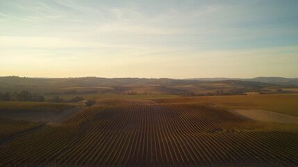 Wine vineyards stretching out into the horizon at Barossa Valley (3)