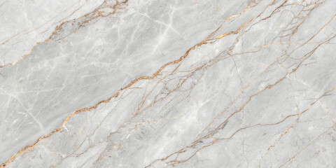 Naklejka premium Elegant grey marble texture with gold veins