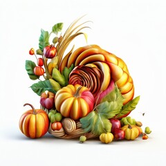 an AI Image Generator, Abstract Vegetable-Inspired Art with Surreal Colors