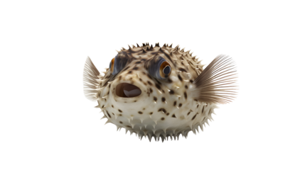 puffer fish transparent background png