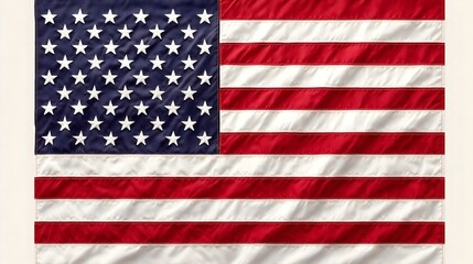 Obraz premium Celebrate American pride with a vibrant vector representation of the American flag perfect for Flag Day, Independence Day, and Veterans Day events