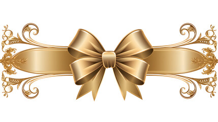 Elegant Ribbon Frame Decorative Icon for Professional Designs