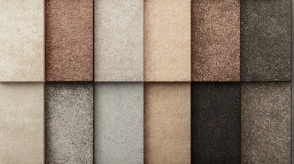 Fototapeta premium Neutral color palette swatches