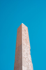 The solitary grandeur of Luxor's obelisk
