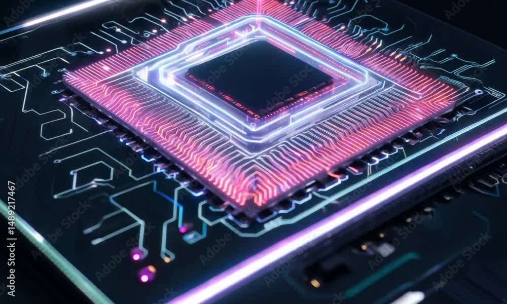 Poster advanced microprocessor circuit