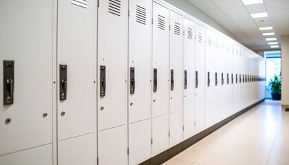 ロッカールーム。AIで生成