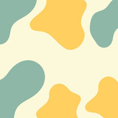 seamless background with orange slices