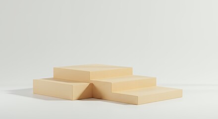 Beige Stair Step