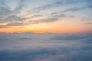 広島市荒谷山から見える雲海