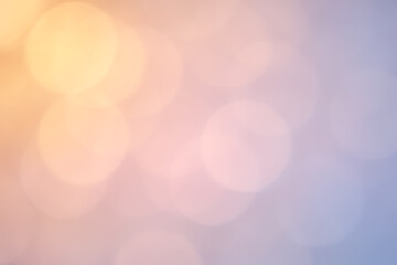 Obraz premium 幻想的な光のボケが広がる柔らかい背景