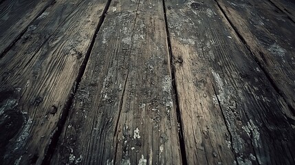 Weathered wooden floor texture