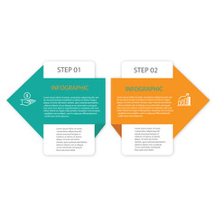 Business infographic design template with