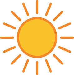 sun vector illustration