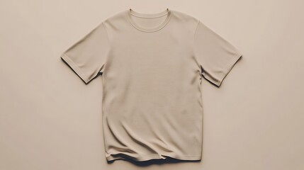 Beige blank t shirt