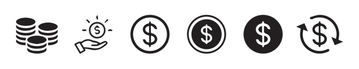 Financial Investment & Money Saving Icons | Budget, Income & Finance Vector Pack.vector illustration.