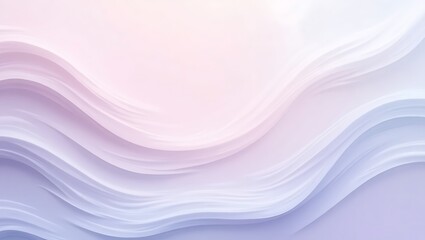 Obraz premium Abstract Pastel Wave Background Soft, Elegant Design