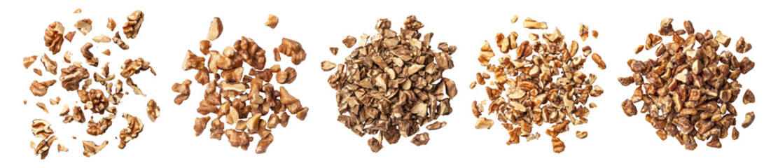 Variety of Raw Seeds Displayed on a White Background for Use, Isolated on Transparent, white background