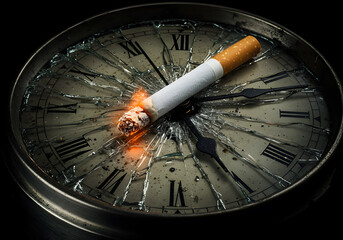 Smoking time loss