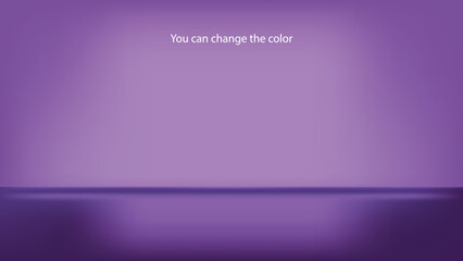 Fototapeta premium limbo purple background room space