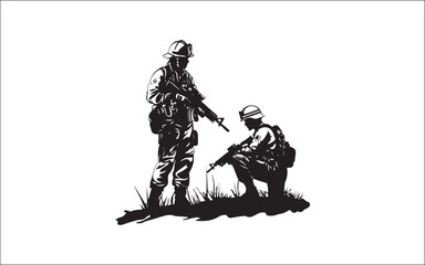 father and daughter. firefighter, silhouette, rescue, emergency, uniform, helmet, hose, truck, team, danger