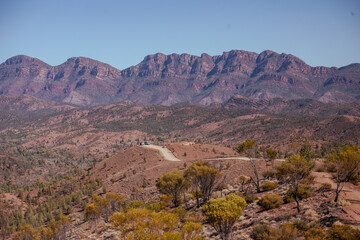 Obraz premium Razorback Lookout in Ikara–Flinders Ranges National Park, Australia