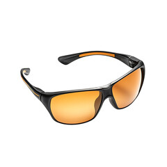 Minimalist Sporty Sunglasses with Refined Structure Isolated on Transparent Background