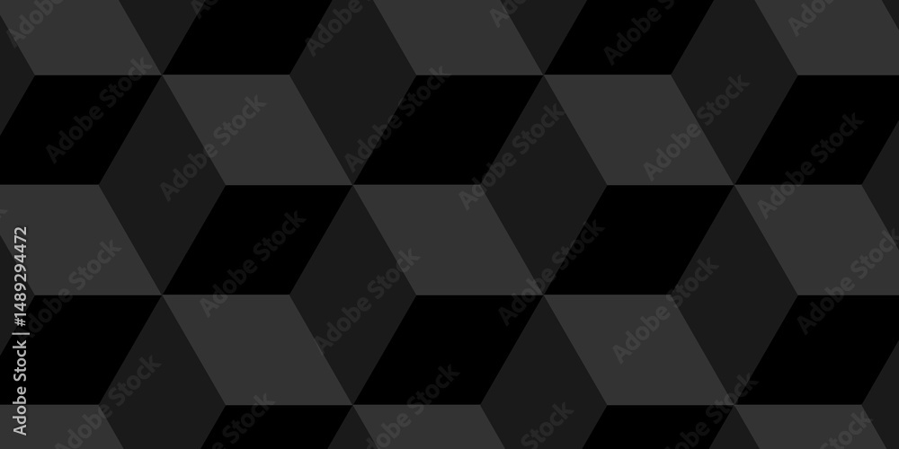 Poster geometric pattern grid backdrop triangle background. abstract cube geometric tile and mosaic wall or