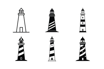 Highly Detailed 3d Lighthouse Vector Design