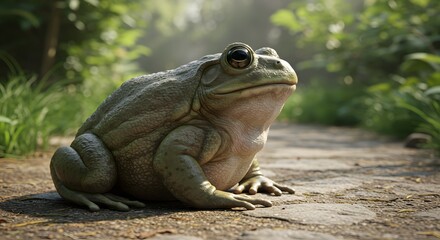 Fototapeta premium Frog on Path