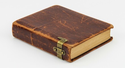 Obraz premium Vintage leather bound book