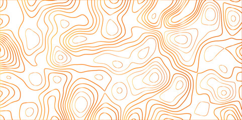 Obraz premium Topographic canyon geometric map relief texture with curved layers and shadow .Abstract geometric topographic contour map background. Panorama view gradient multicolor wave curve . 
