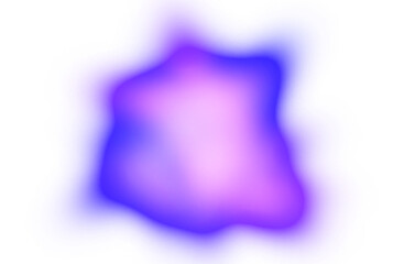 Abstract neon glowing color gradients shape cutout on transparent background, light leaks photo overlay effect, film grain, grungy texture, glow effect, blurred gradients multicolored effect