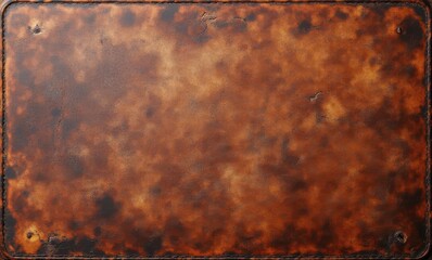 Textured brown leather surface with rich, warm tones and a vintage appearance.